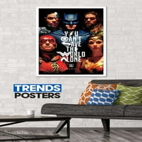 Kino stripove - Justice League - Sačuvajte svjetski zidni poster, 22.375 34