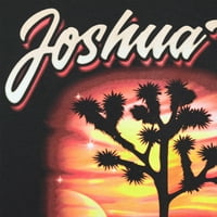 Joshua Tree Muška i velika muška grafička majica Airbrush National Park