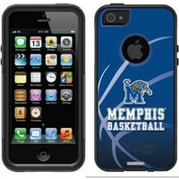 Memphis košarkaški dizajn na slučaju OtterBo Commuter serije za Apple iPhone 5 5s