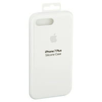 Apple silikonska futrola za iPhone Plus-Bijela