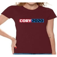 Awkward Styles Cory Booker ženska majica Cory izbori dame SAD Cory Booker majica Sjedinjene Američke Države